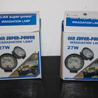 Coppia Fari LED 27W per Fuoristrada