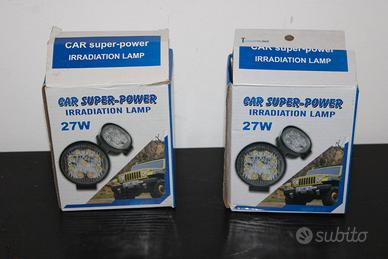 Coppia Fari LED 27W per Fuoristrada