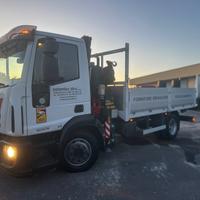 Iveco EUROCARGO 120e18 con gru, ACCETTO PERMUTA
