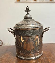 Scatola Antica Mfd & Plated By Reed & barton