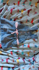 Salopette  jeans bimba