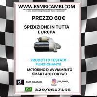 MOTORINI DI AVVIAMENTO SMART 450/451