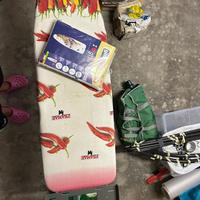 Asse da stiro con ricambio