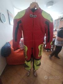 Tuta da moto per bambini lunghezza 110cm taglia XS