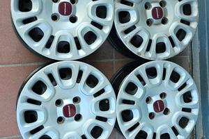 4 cerchi 14 originali Fiat 500 Panda