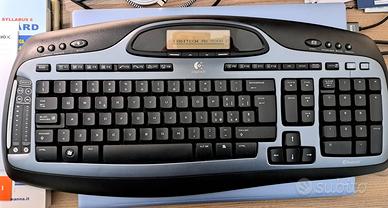 tastiera Logitech MX 5000 c/display comandi touch