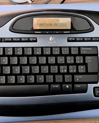 tastiera Logitech MX 5000 c/display comandi touch