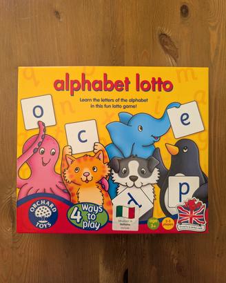 English Orchard Toys Alphabet Lotto alphabet game