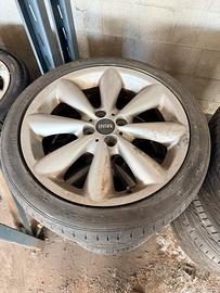 4 cerchi in lega MINI 17” + gomme 205/45 ZR17