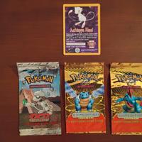 pacchetti vuoti  pokemon + league promo
