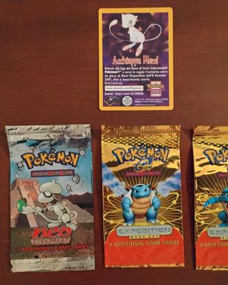 pacchetti vuoti  pokemon + league promo