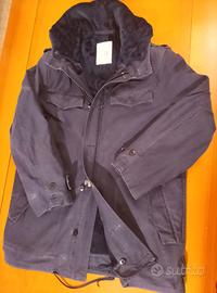 Parka blu taglia L