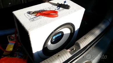 Subwoofer 30 e 2 amplificatori