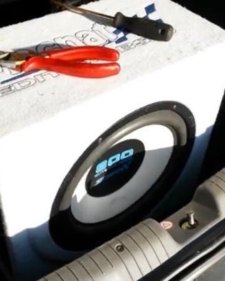Subwoofer 30 e 2 amplificatori