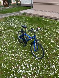 Bicicletta bambino 6-10 anni blu