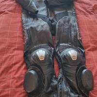 Tuta moto tg 48 con protezioni + varie