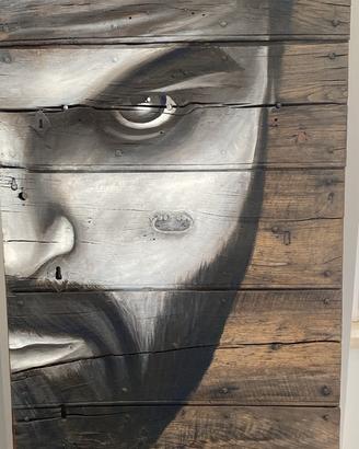 Porta antica dipinta