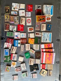 Lotto fiammiferi vintage da collezione originali