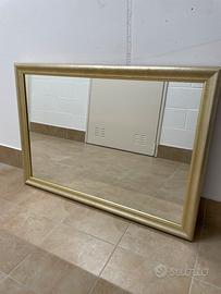Specchio con cornice Oro