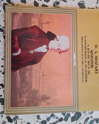 vinile 33 giri musica classica Mozart