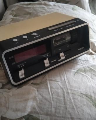 radio sveglia vintage