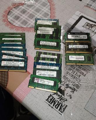 memorie DDR PC- Portatili leggere descrizione 