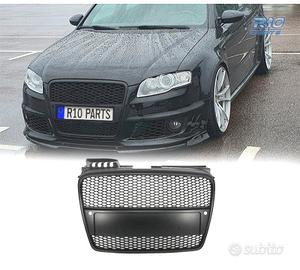 GRIGLIA AUDI A4 B7 04-07 NERO PDC