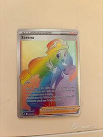 Carta pokemon allenatrice Serena