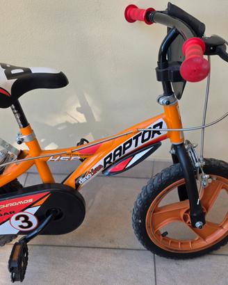 bici bambino Dino Bikes Raptor 14 pollici 