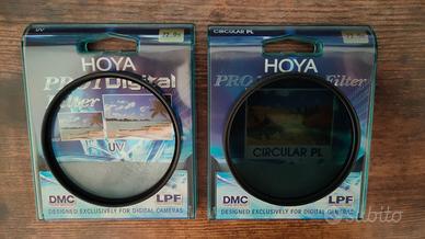 Filtri Hoya Pro1 Digital CPL e UV