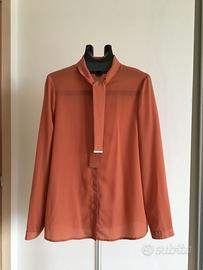 Camicetta OVS Corallo con Cravattino – tg M Chic