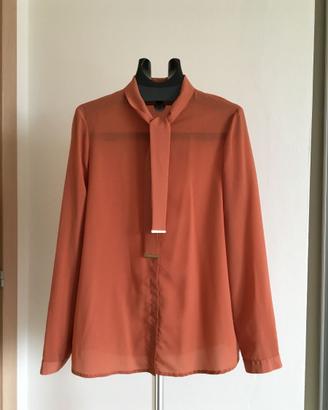 Camicetta OVS Corallo con Cravattino – tg M Chic