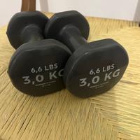 Coppia Manubri 3kg Decathlon