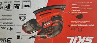 Skil 7260 LEVIGATRICE Multifunzione bricolage new