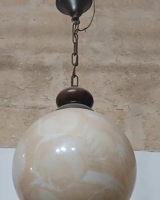 lampadario a sfera