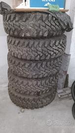 cerchi lega con pneumatici 