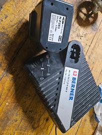Caricabatterie berner con batteria