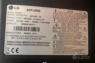 TV LG 42 pollici