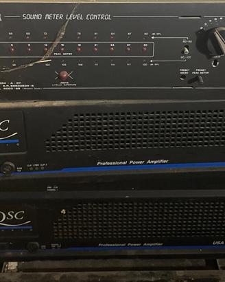 QSC USA 850 e 1300Professional Power Amplificatore