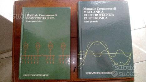 Manuale cremonese di elettronica elettrotecnica - Vendita in Libri e riviste  