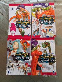 Manga Four Knights Of The Apocalypse da 1 a 4