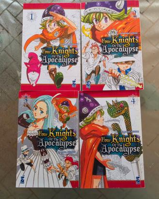 Manga Four Knights Of The Apocalypse da 1 a 4