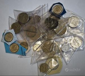 Monete 5 Lire FDC dal 1968 al 2001 complete