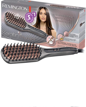 Spazzola lisciante effetto piastra