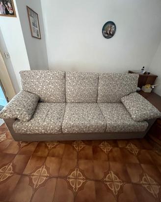 Divano artigianale 3 posti sfoderabile