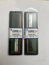 RAM DDR4 2400MHZ 8 GB(4X2) CL 17