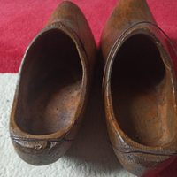 Zoccoli decorativi legno baita artigianato