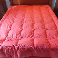 piumino 2 colori- Vera piuma- 245 cm x 165 cm