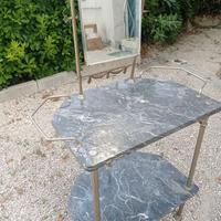 Lavabo, toiletta in marmo antica
