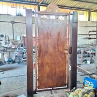 cancello pedonale con colonne 